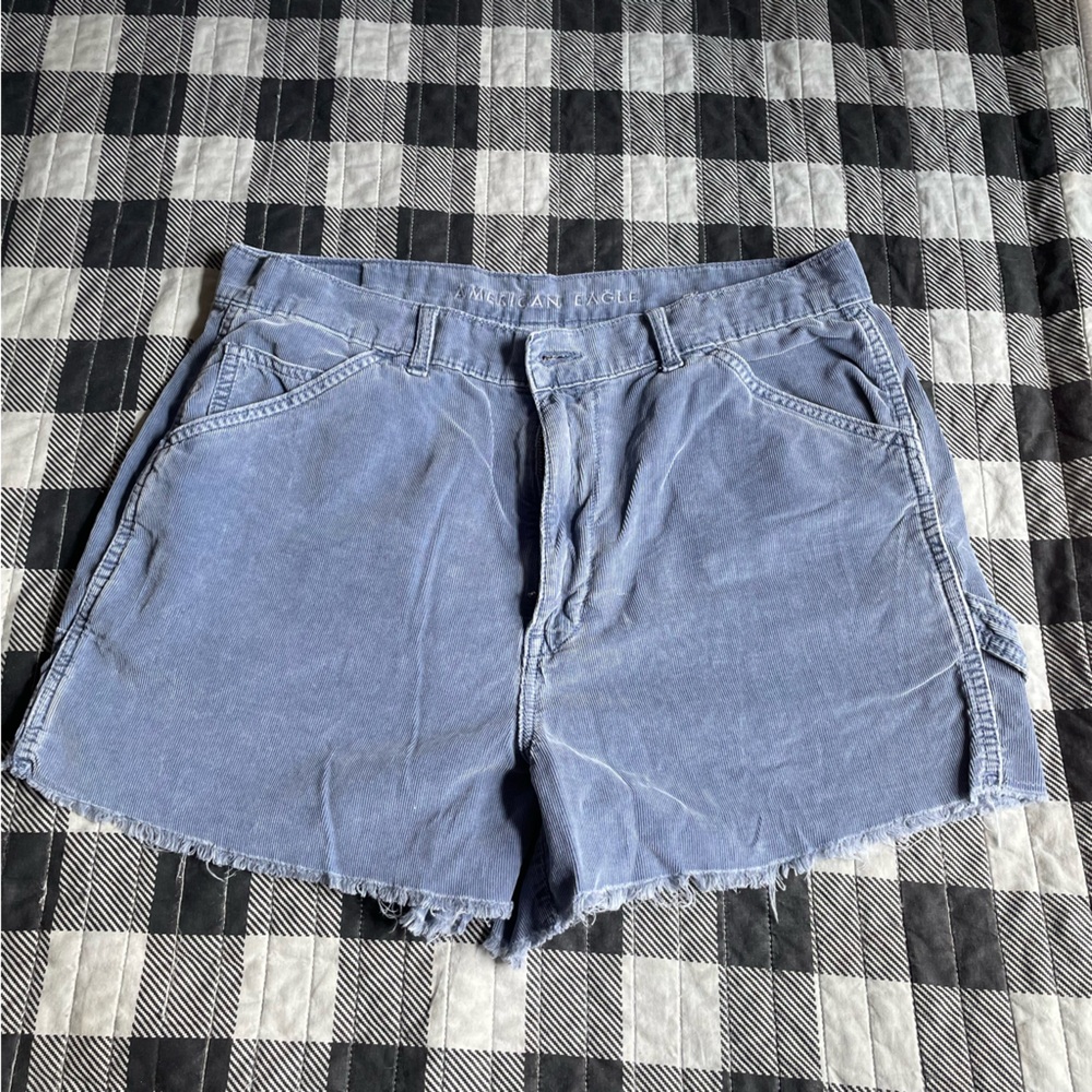 American Eagle highest rise 90s boyfriend corduroy shorts, size 12